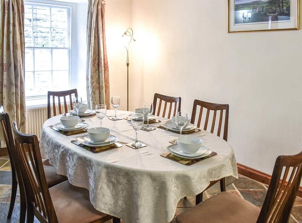 Dining room at Stable Cottage in Leyburn, North Yorkshire