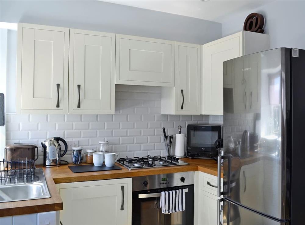 Tastefully modernised kitchen with all the mod-cons at Stable Cottage in Llandeilo, Dyfed