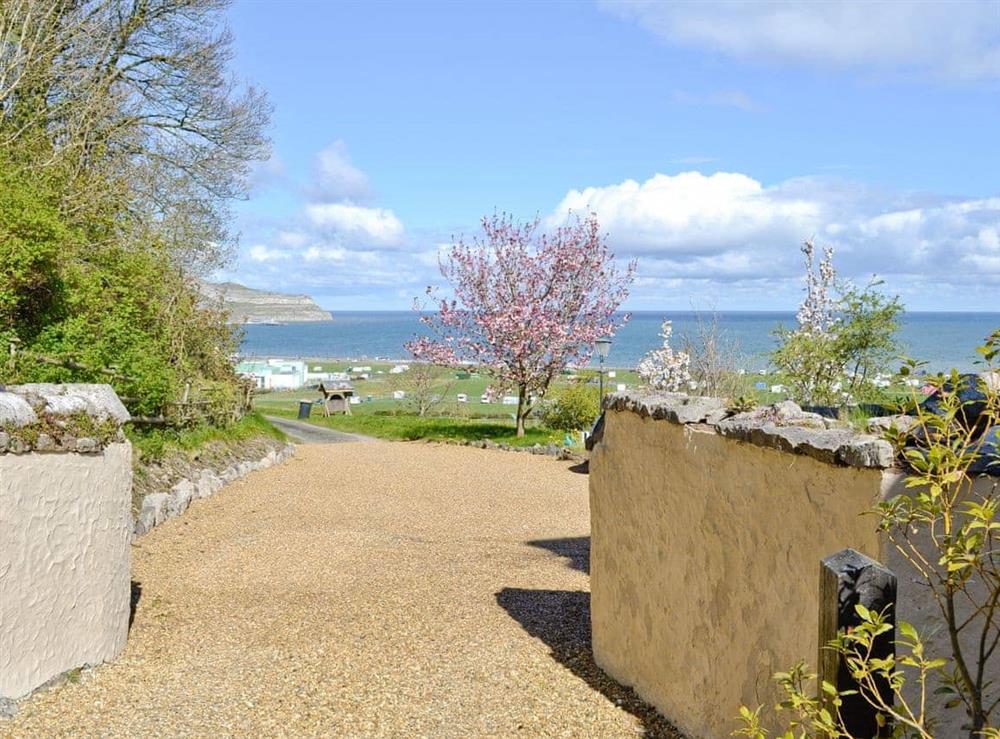 Entrance to property at Stable Cottage in Llandudno, Gwynedd