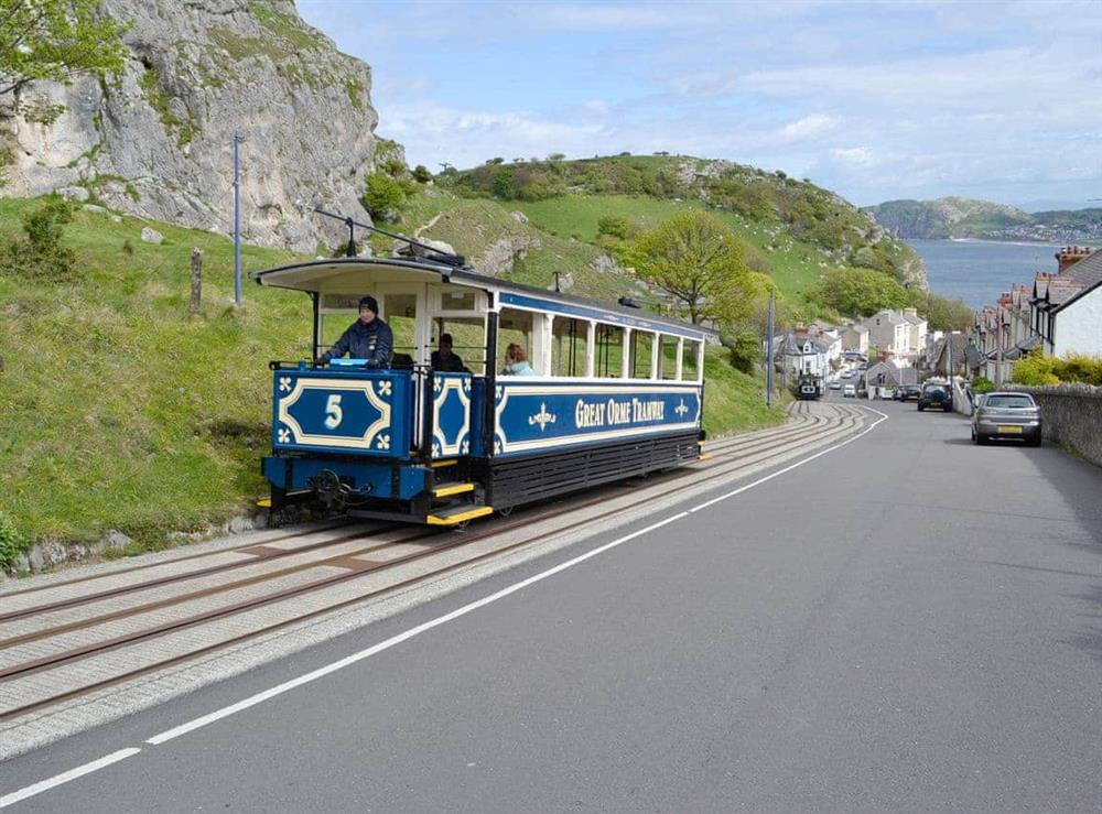 Great Orme Tramway at Stable Cottage in Llandudno, Gwynedd