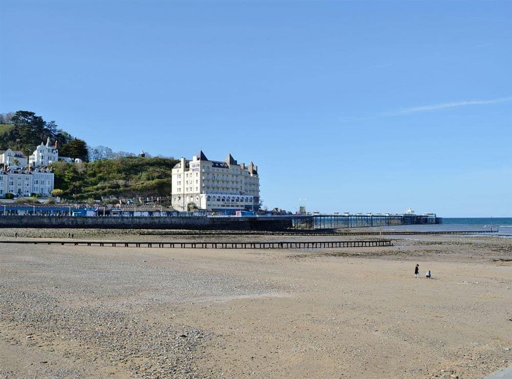 Llandudno pier at Stable Cottage in Llandudno, Gwynedd