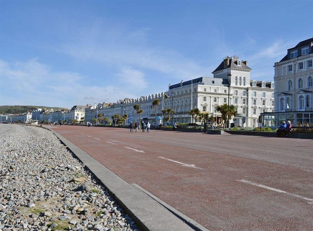 Llandudno promenade at Stable Cottage in Llandudno, Gwynedd