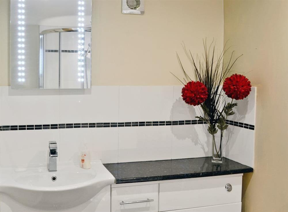 Shower room at Stable Cottage in Llandudno, Gwynedd