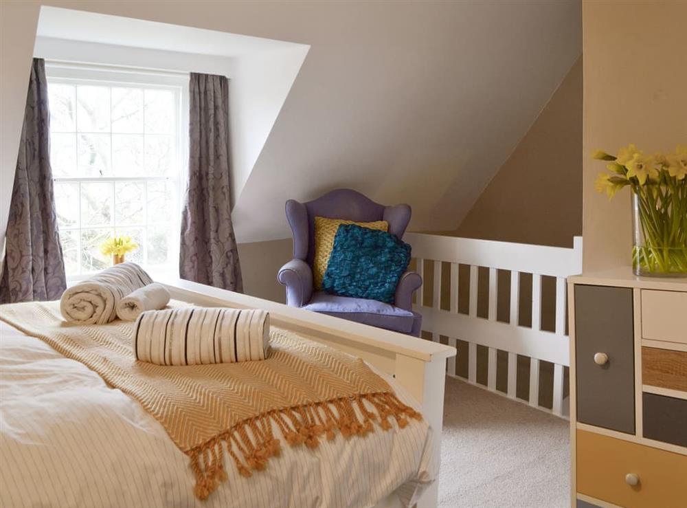 Comfortable double bedroom at Stable Cottage in Margate, Kent