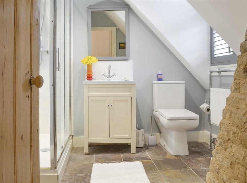 En-suite shower room at Stable Cottage in Margate, Kent