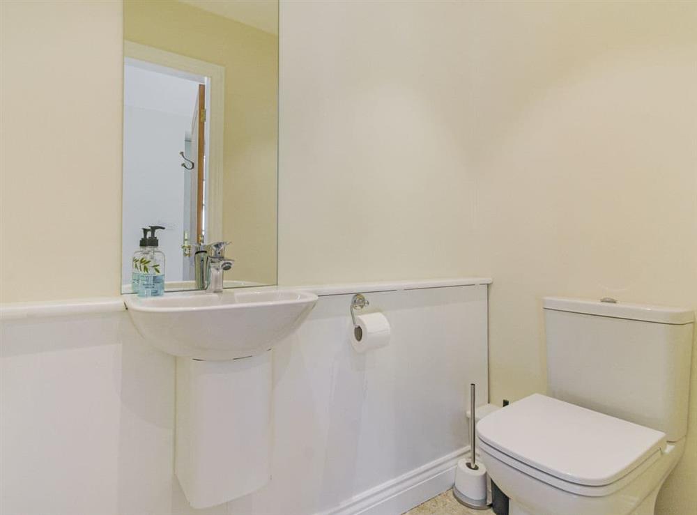 Separate toilet at Stable Cottage in Markington, near Ripon, North Yorkshire