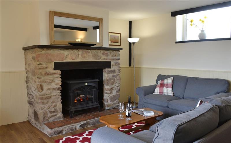 The living area at Stable Cottage, Minehead