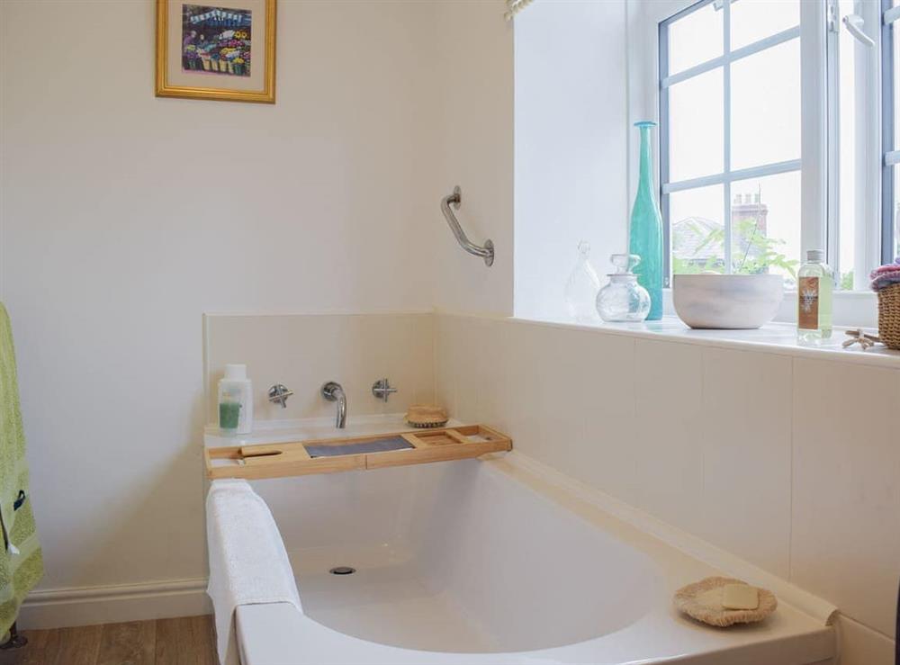 Bathroom at Stable Cottage in Much Birch, near Hereford, Herefordshire