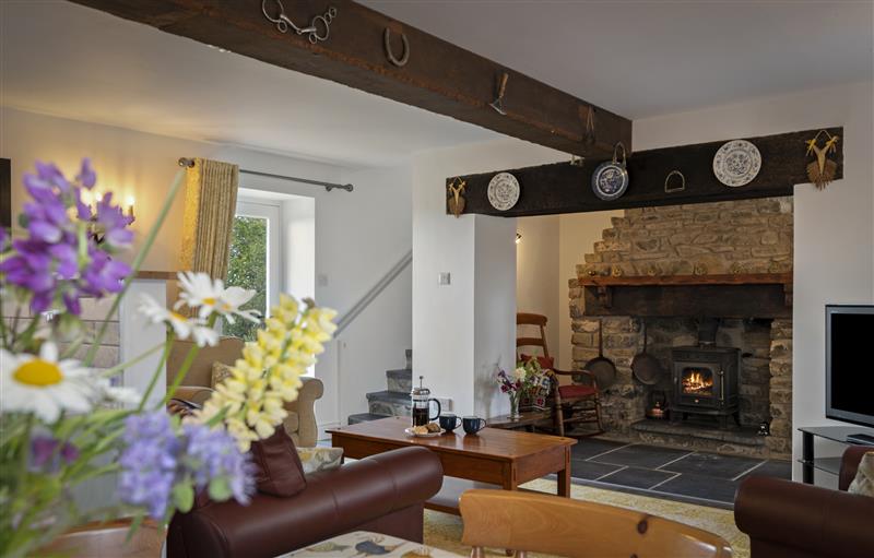 Enjoy the living room at Stable Cottage, New Quay