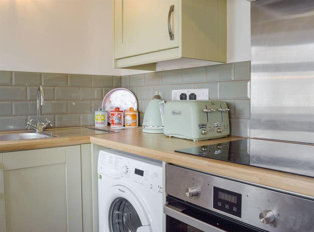 Well equipped kitchen at Stable Cottage in Penally, near Tenby, Pembrokeshire, Dyfed
