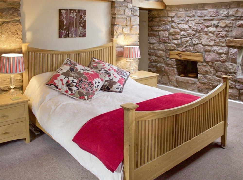 Comfortable double bedroom at Stable Cottage in Penrith, Cumbria