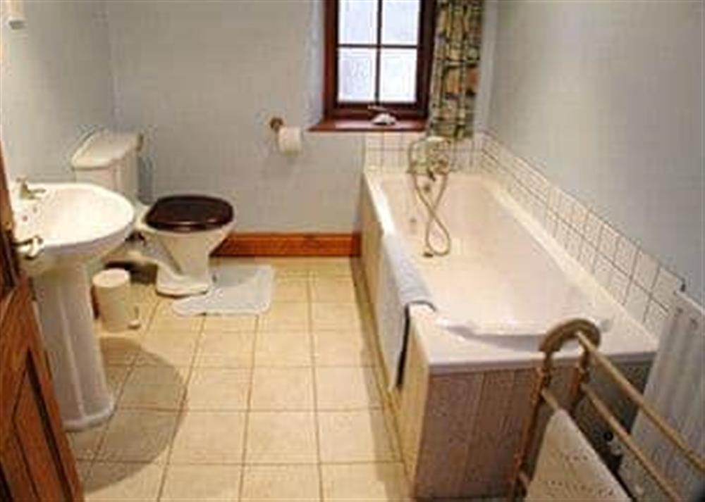Bathroom at Stable Cottage in Pooley Bridge, Cumbria