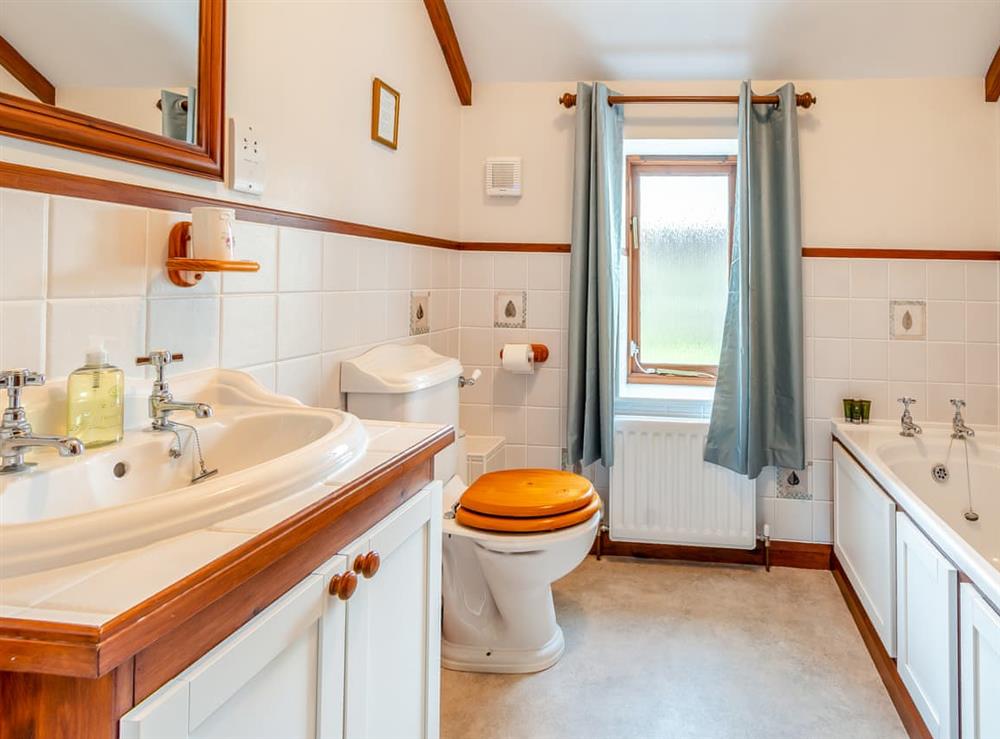 Bathroom at Stable Cottage in Rosedale East, near Pickering, North Yorkshire