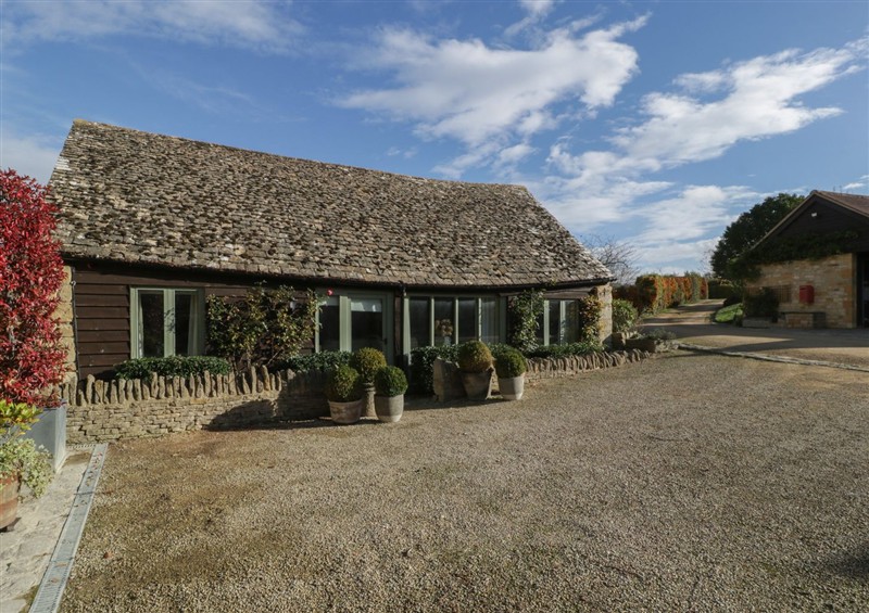 The setting of Stable Cottage at Stable Cottage, Saintbury near Broadway