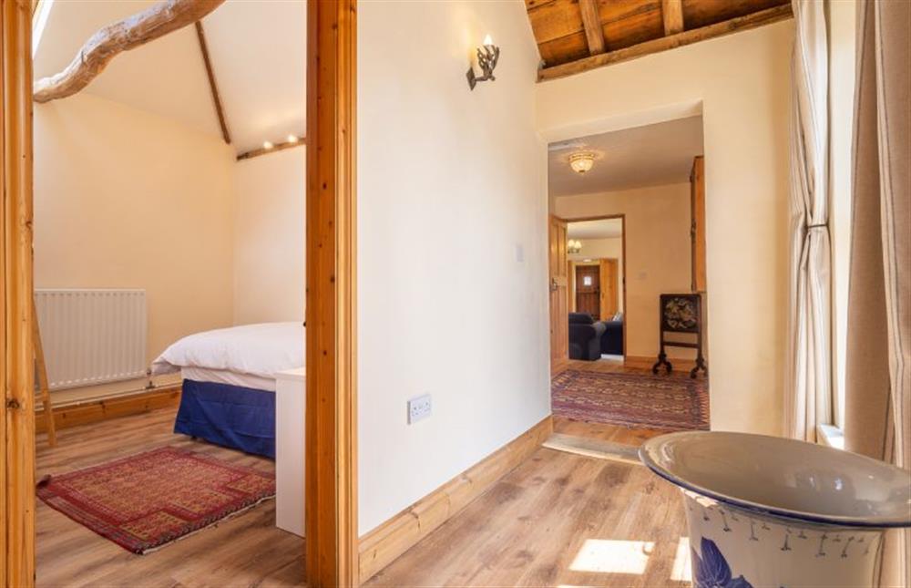 Bedroom four with 3’ single bed at Stable Cottage, Semer