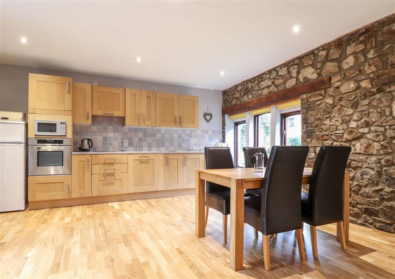 The kitchen at Stable Cottage, Templeton near Narberth