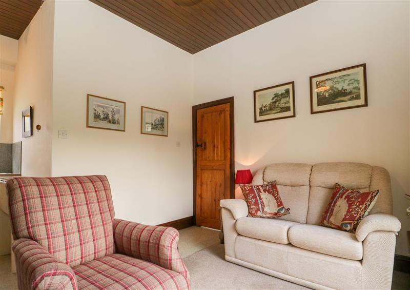 This is the living room at Stable Cottage, Triscombe