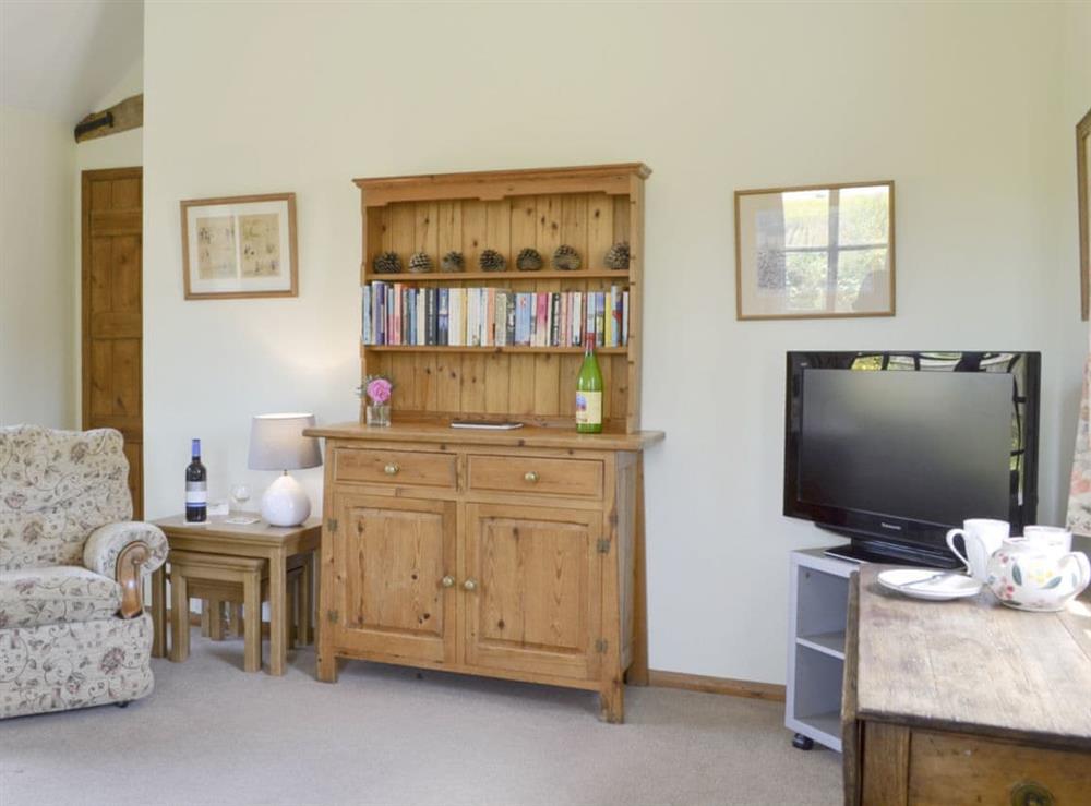 Welcoming living area at Stable Cottage in Wadhurst, near Tunbridge Wells, East Sussex