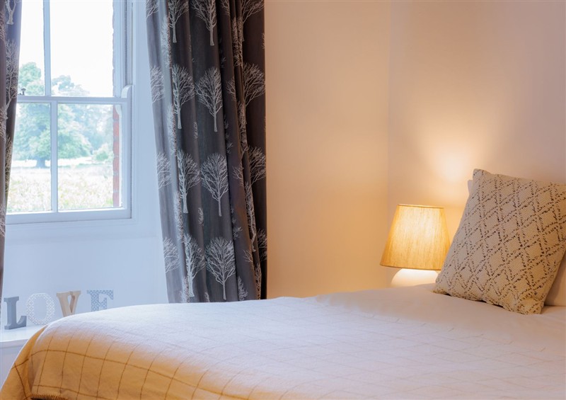 One of the bedrooms at Stable Cottage, Worfield near Bridgnorth