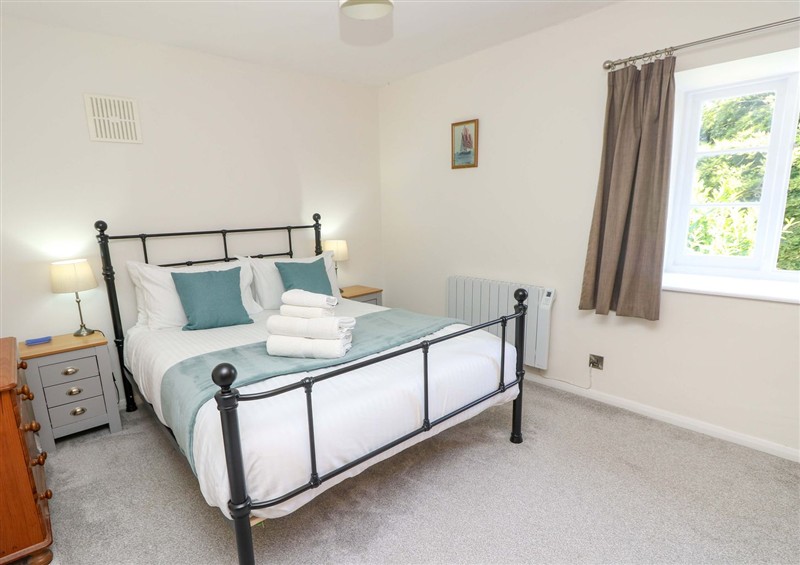 One of the bedrooms at Stable Cottage, Wroxall