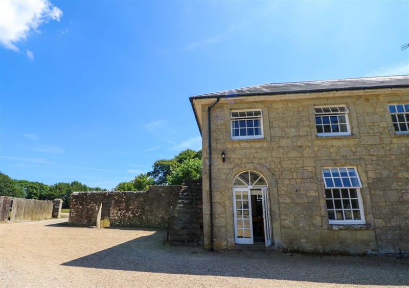 Outside Stable Cottage at Stable Cottage, Wroxall