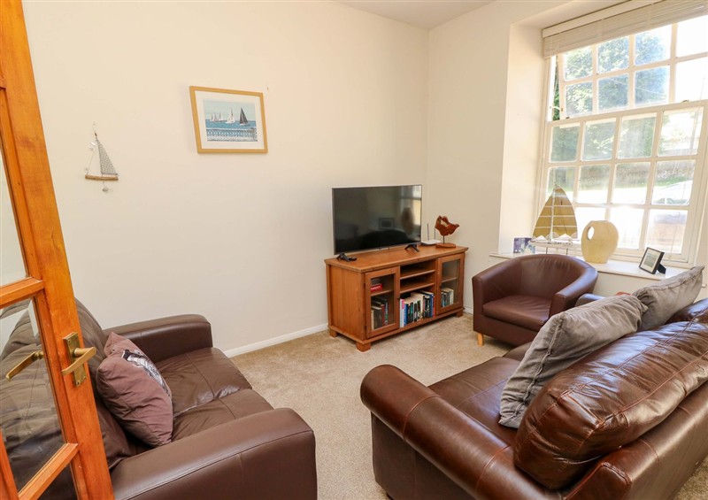 The living room at Stable Cottage, Wroxall