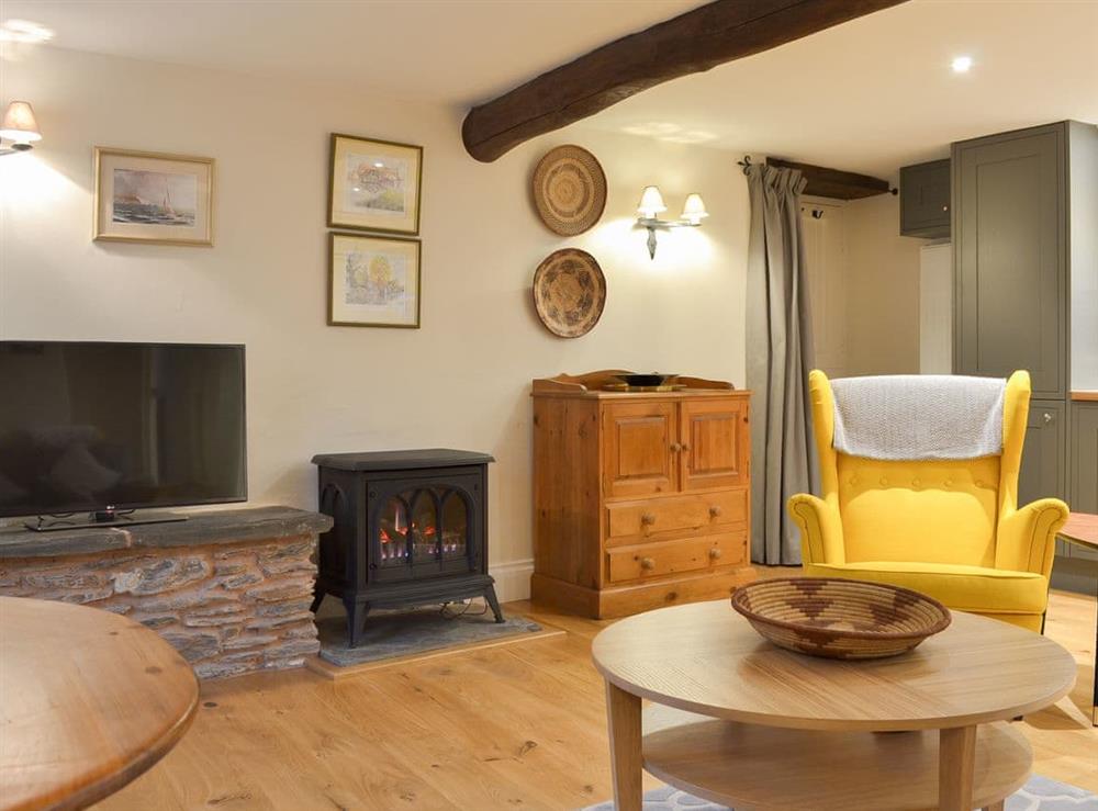 Lovely spacious living area at Stable End in Stickle Path, near Watchet, Somerset