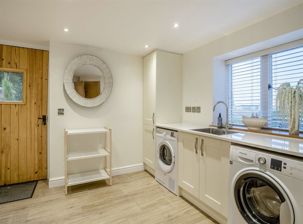 Utility room at Stable End in Whitchurch, Shropshire