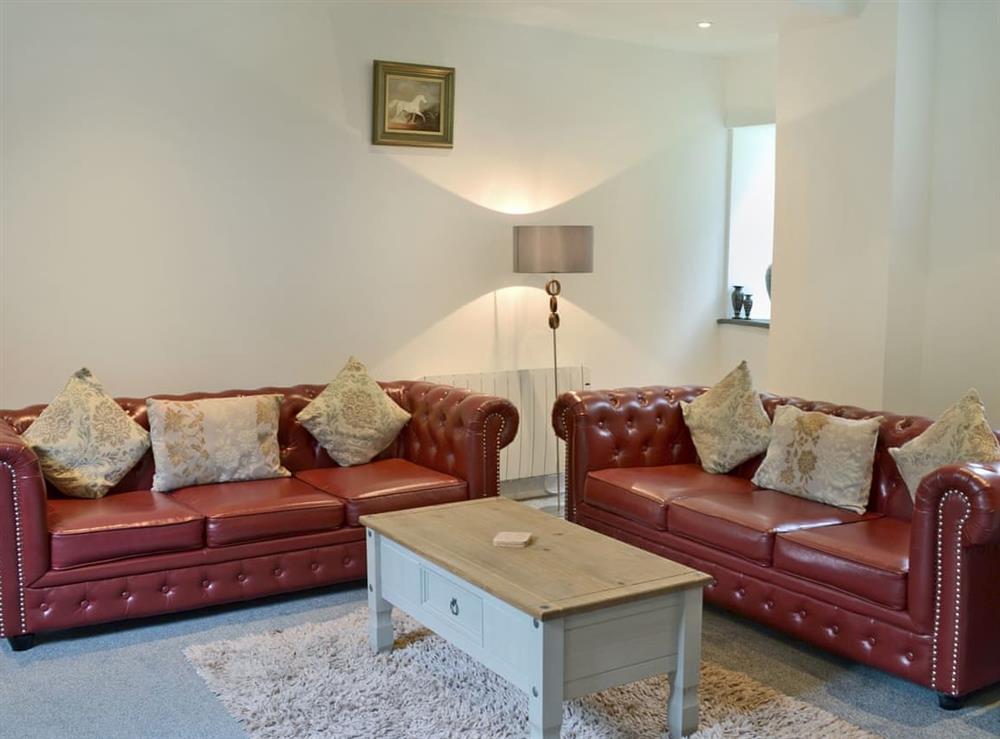 Cosy living area at Stable in Liskeard, Cornwall