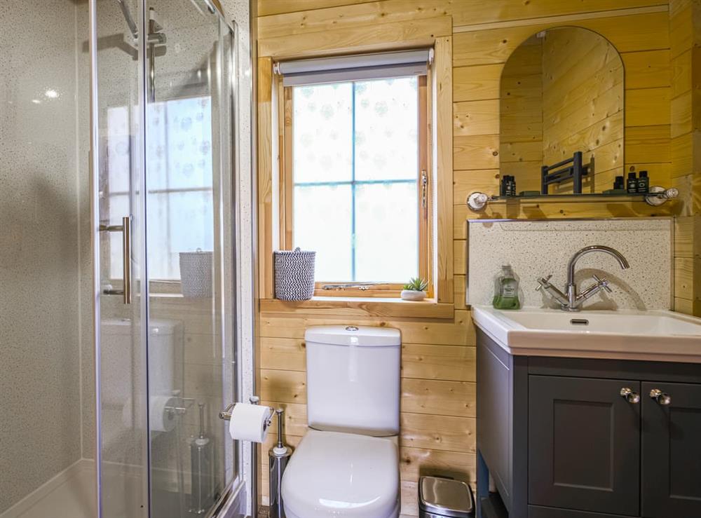 Bathroom at Stable Lodge at Greenacre in Bromyard, Herefordshire