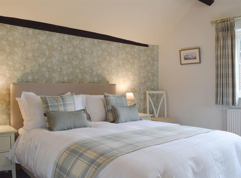 Double bedroom at Stables Annex in Thorpe Arnold, Leicestershire