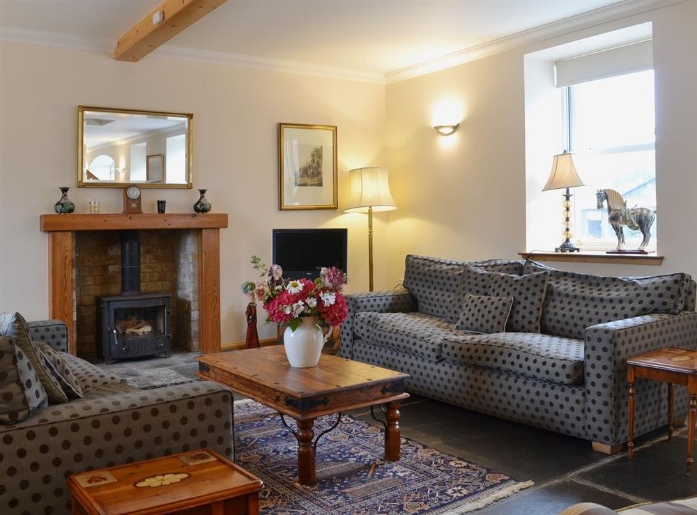 Living room at Stables Cottage in Beauly, Inverness-Shire