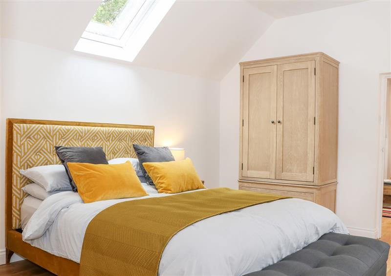 One of the bedrooms at Stables Cottage, Burwash near Heathfield