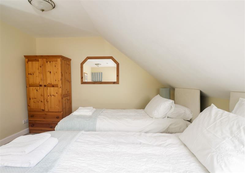 One of the bedrooms at Stables Cottage, Langholm