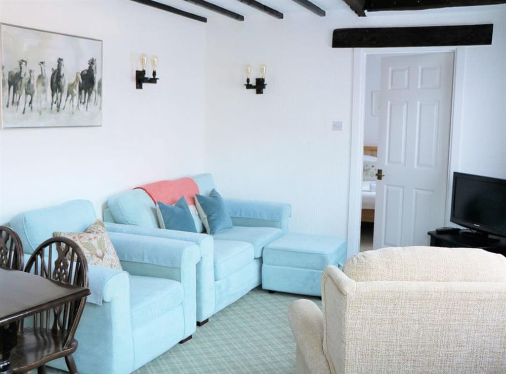 Living room at Stables Cottage in Minehead, Somerset