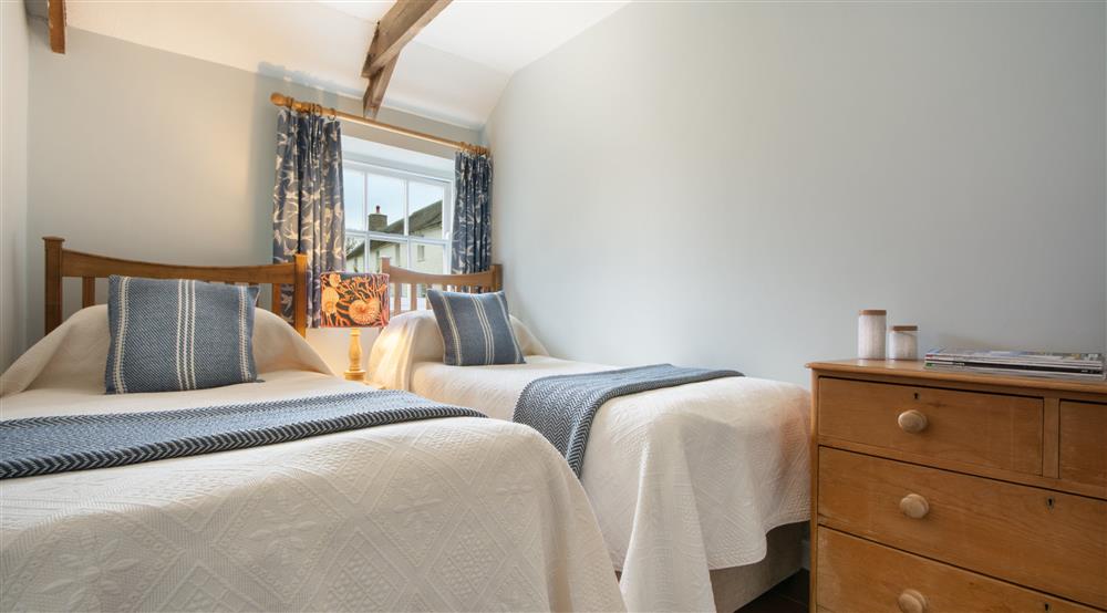 The Twin bedroom at Stackpole Byre 2 in Pembroke, Pembrokeshire