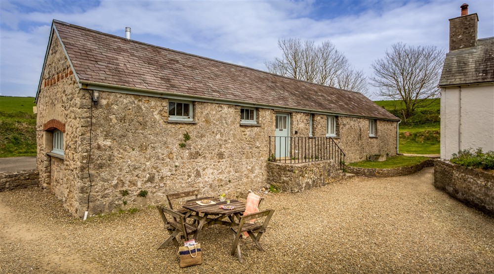 The exterior of Stackpole Granary, Pembrokeshire