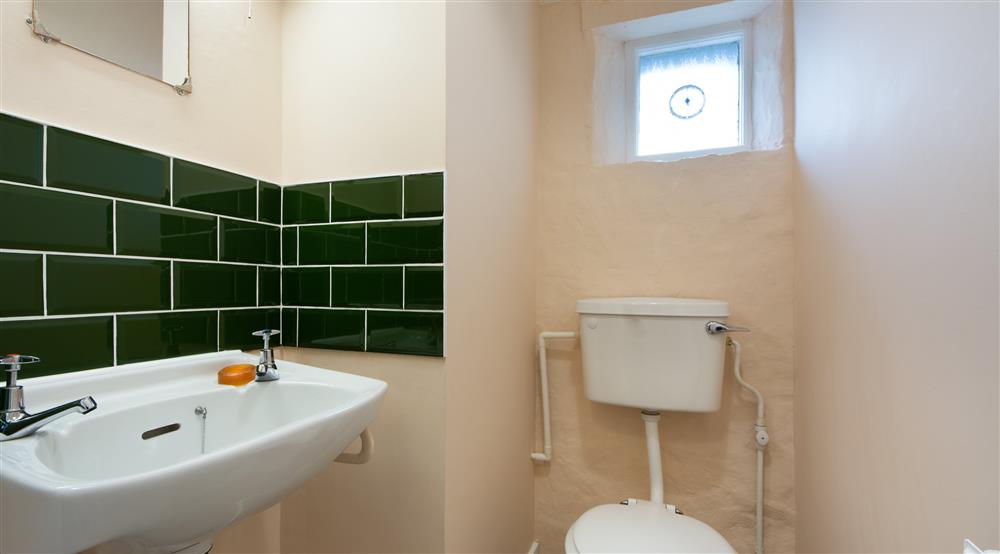 The WC at Stackpole Granary in Pembroke, Pembrokeshire