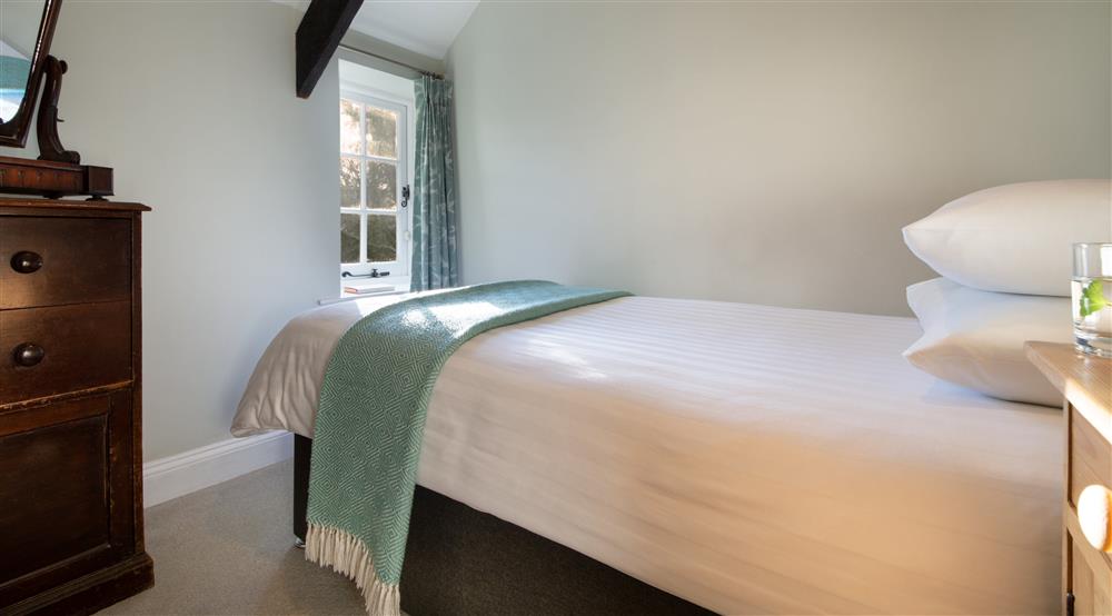 The single bedroom at Stackpole Quay Cottage 1 in Pembroke, Pembrokeshire
