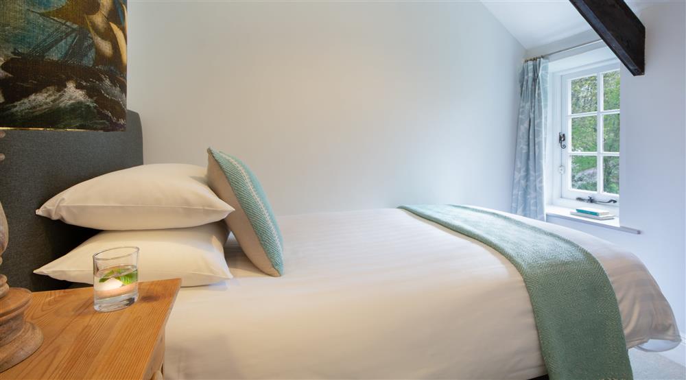 The single bedroom at Stackpole Quay Cottage 2 in Pembroke, Pembrokeshire
