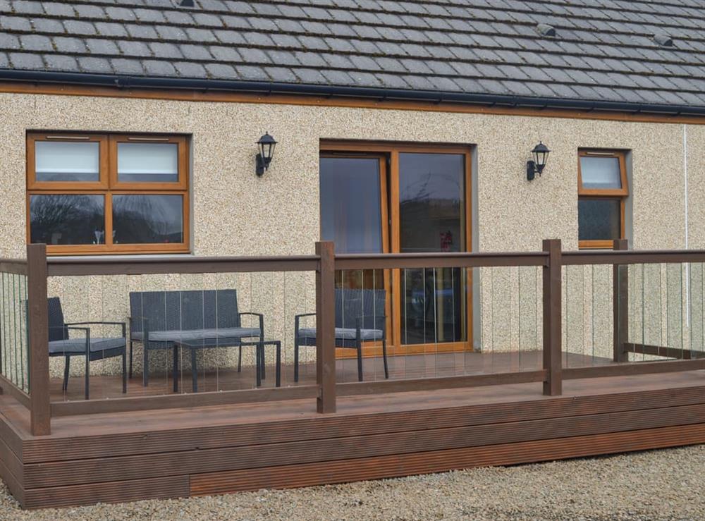 Outdoor area at Stackyard Cottage in Reay, Caithness