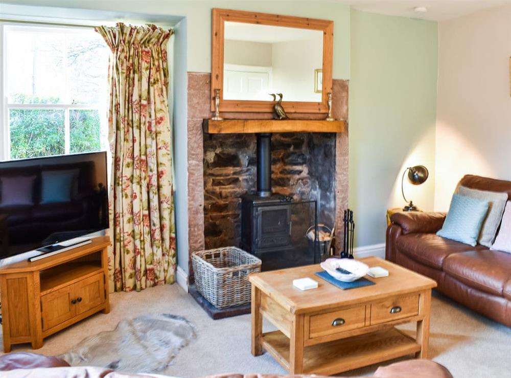 Living area at Staffield Cottage in Staffield, near Penrith, Cumbria