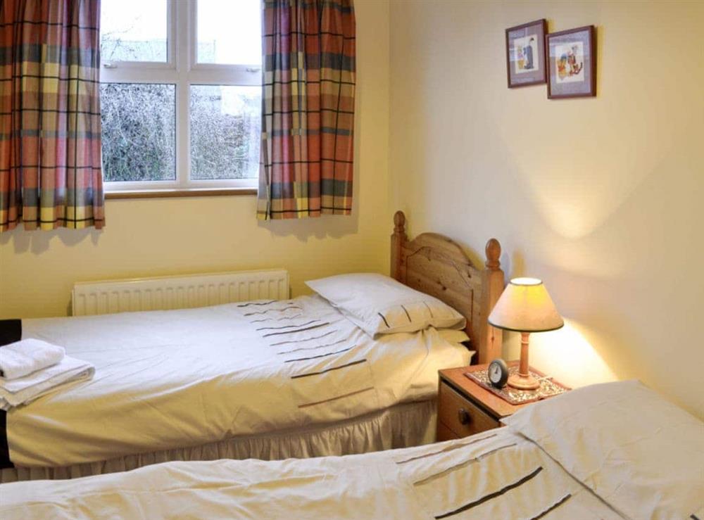 Twin bedroom at Staffin in Newcastleton, Roxburghshire