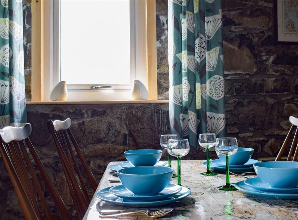 Dining room at Stag Cottage in Dunvegan, near Portree, Isle Of Skye