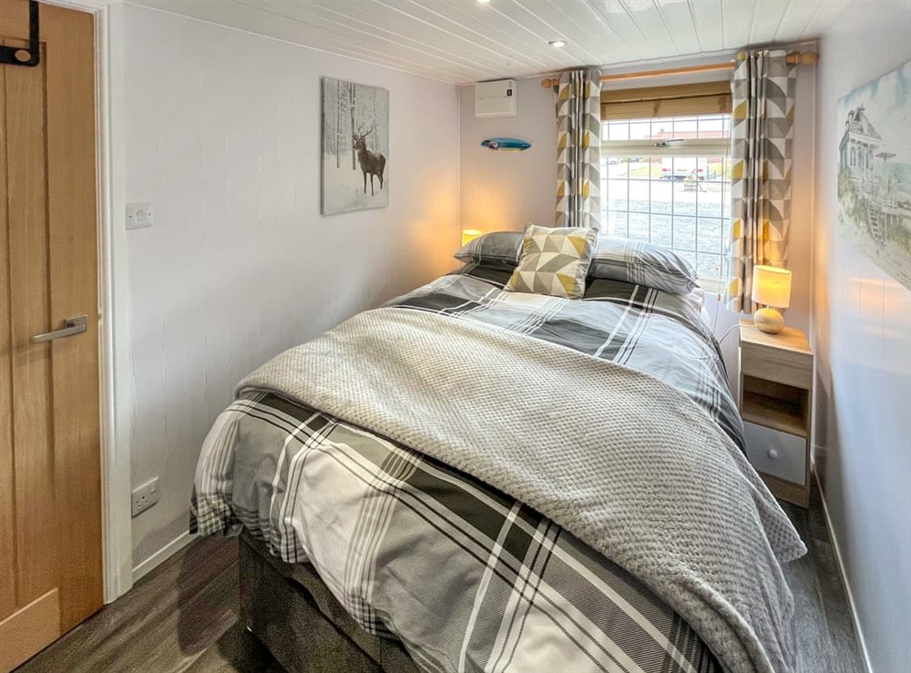Double bedroom at Stag Cottage in Keal Cotes, Lincolnshire