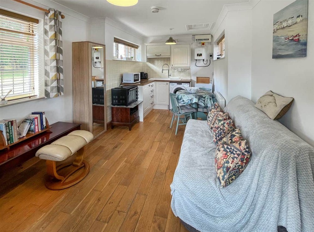 Open plan living space at Stag Cottage in Keal Cotes, Lincolnshire