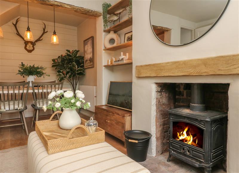 The living area at Stag Cottage, Porlock