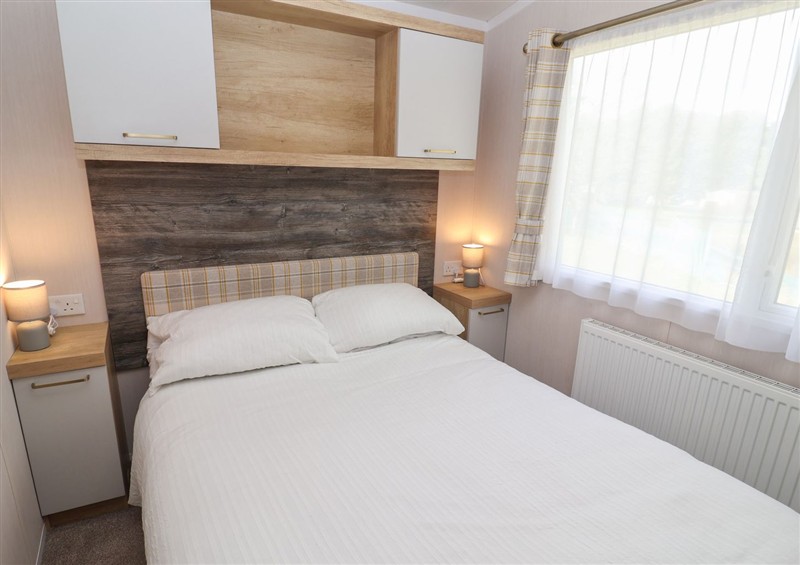 Bedroom at Stag Lodge, Caravan 70, Fritton near Belton