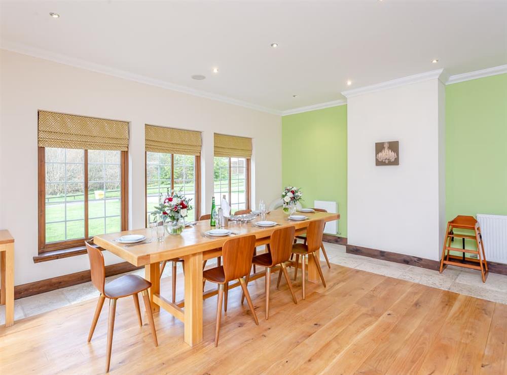 Dining Area at Stag Manor in Kirkhill, near Inverness, Inverness-Shire