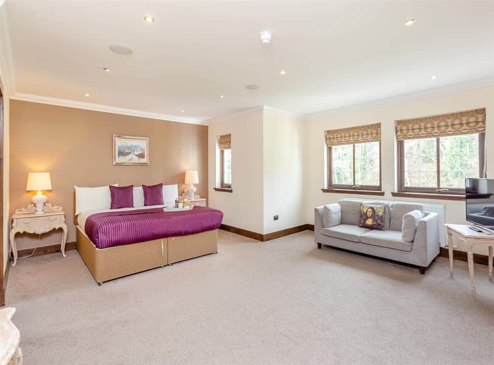 Double bedroom at Stag Manor in Kirkhill, near Inverness, Inverness-Shire
